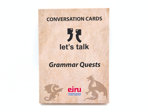 Przejdź do produktu Karty Konwersacyjne - Let's talk - GRAMMAR QUESTS