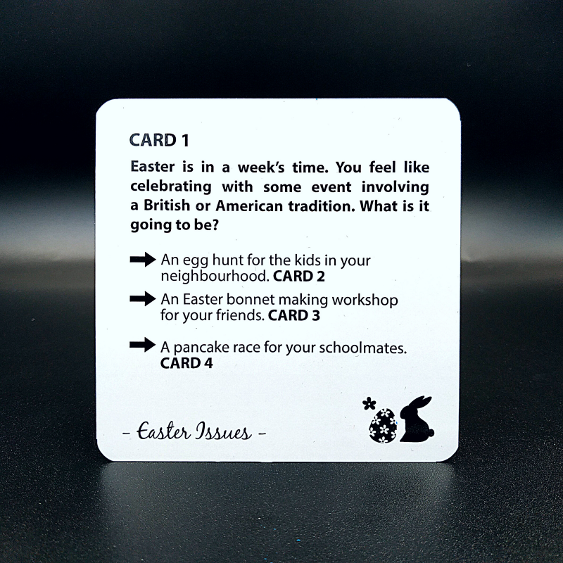 Gra Let's talk - Choose Your Own Destiny -Easter Issues