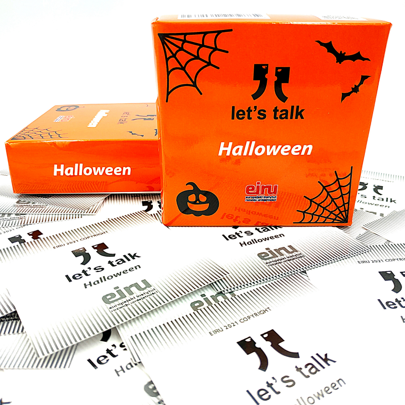 Karty Konwersacyjne - Let's talk mini - HALLOWEEN