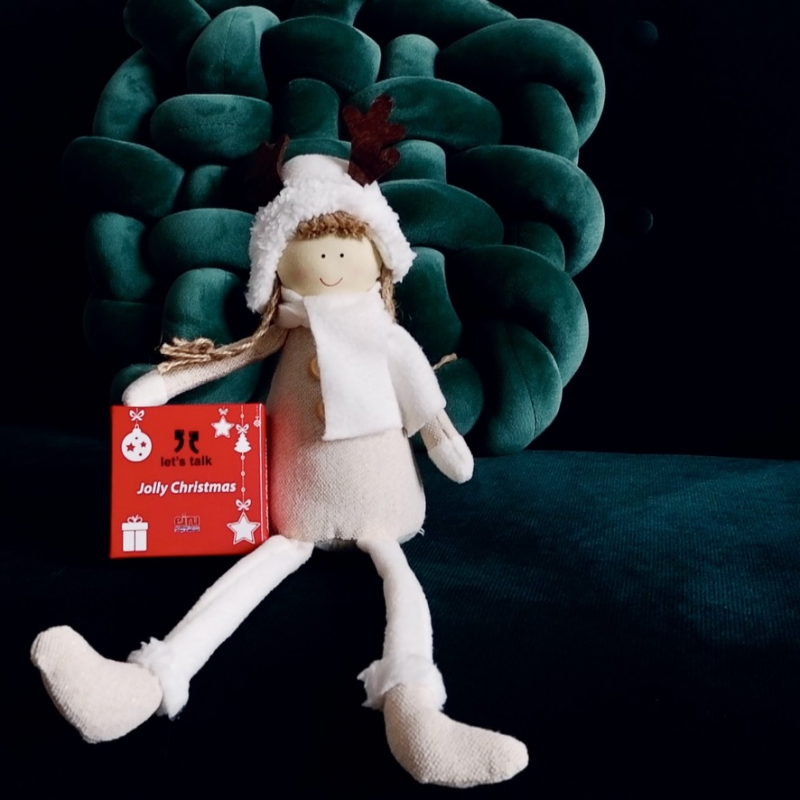 Karty Konwersacyjne - Let's talk mini - JOLLY CHRISTMAS